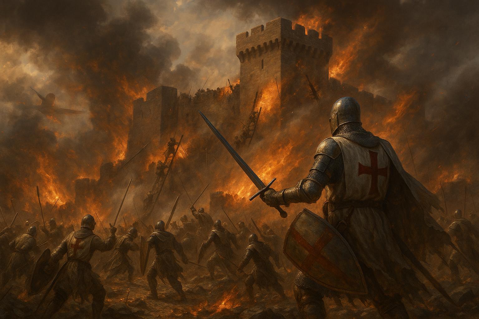 Trwa oblężenie Montségur